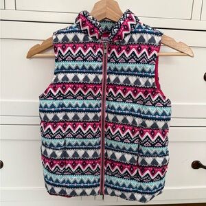Gymboree girl 7-8 winter vest excellent condition